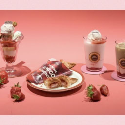 サンマルクカフェ　イチゴフェア