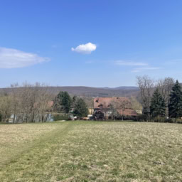 気持ちのいい近くの草原