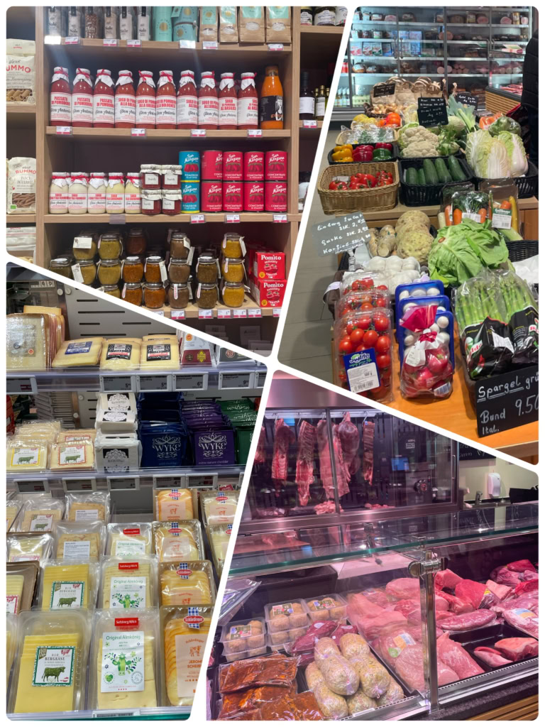 地元のスーパーや食料品店はとても楽しい
