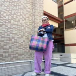 Gジャン…グリーンレーベル古着、ピンクパンツ…フレームワーク