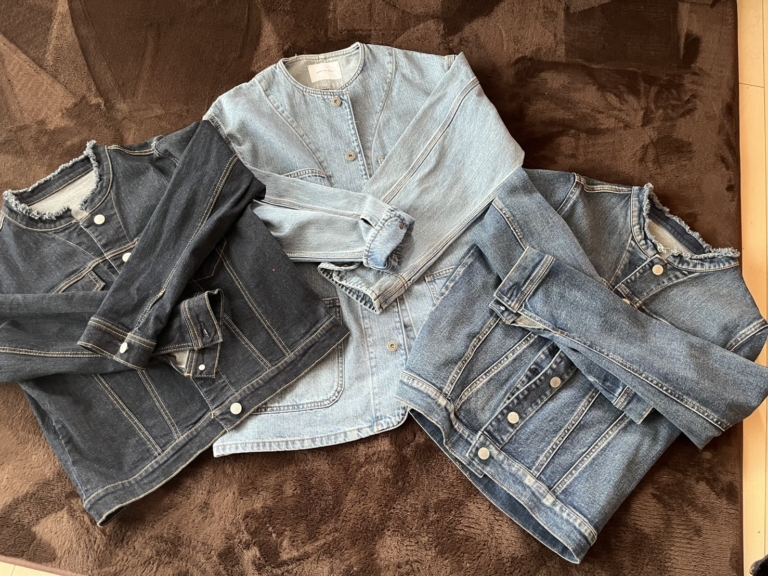 襟なしや襟が切りっぱなしのGジャン