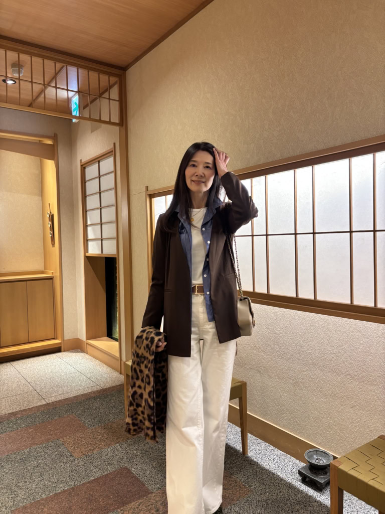 GU「ワイドフレアジーンズ /丈長め」