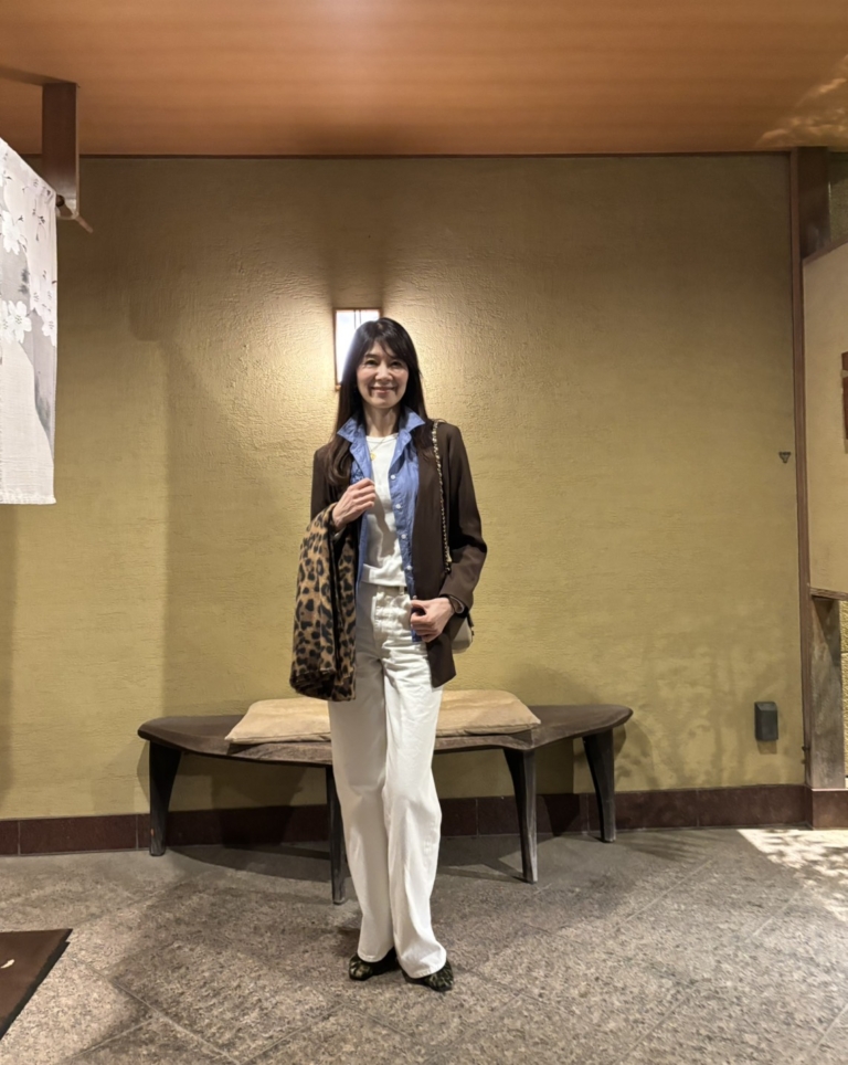 GU「ワイドフレアジーンズ /丈長め」