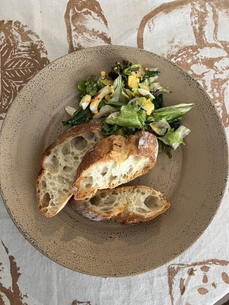 塗師の赤木明登さん策のパン皿