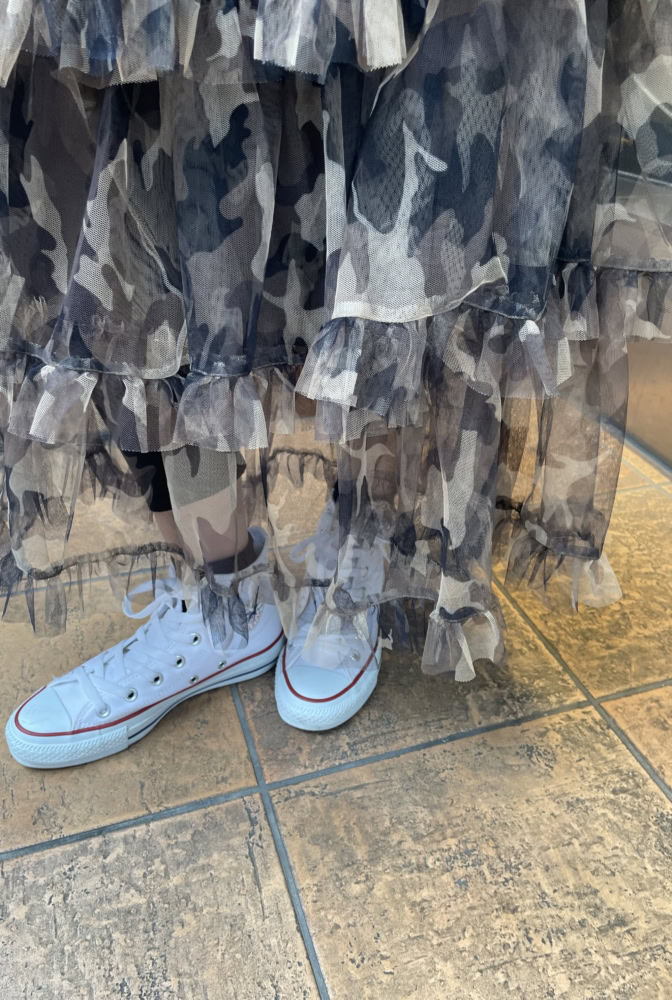 貮方さんスカート&シューズ