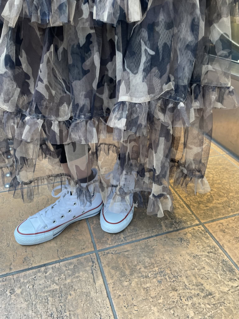 貮方さんスカート&シューズ