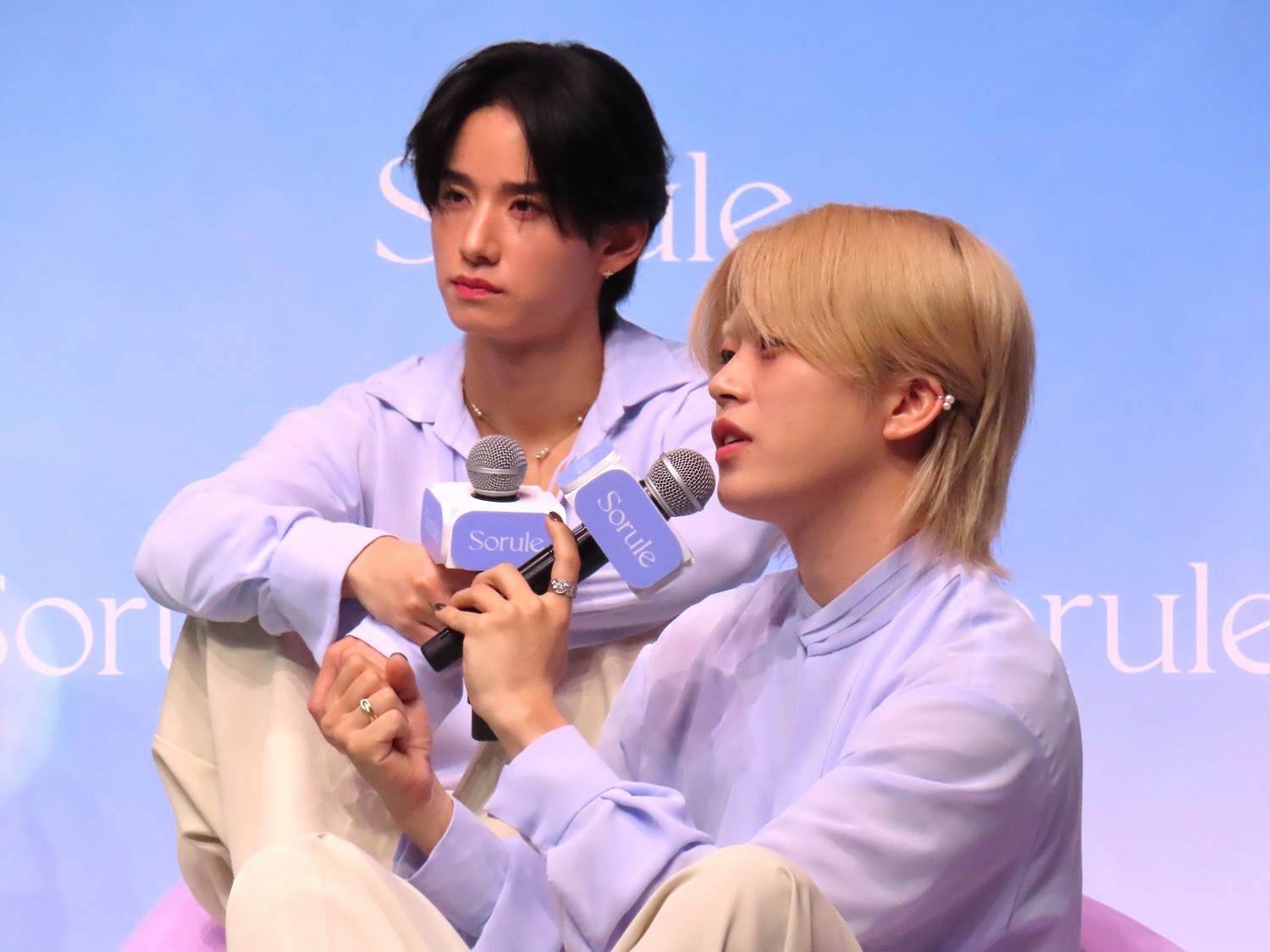 JO1 ヘアケアブランド「Sorule（ソルレ）」新CM発表会