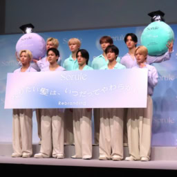 JO1 ヘアケアブランド「Sorule（ソルレ）」新CM発表会