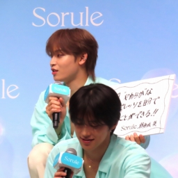 JO1 ヘアケアブランド「Sorule（ソルレ）」新CM発表会