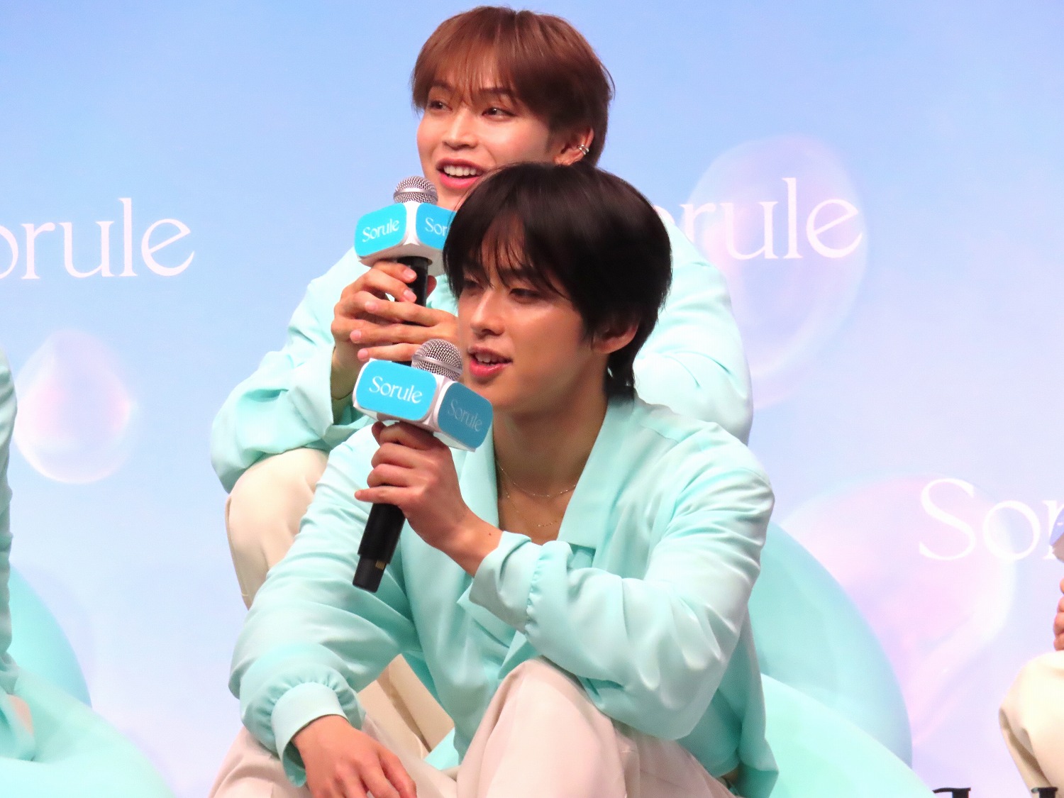 JO1 ヘアケアブランド「Sorule（ソルレ）」新CM発表会