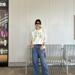 LEVI’S「RIBCAGE WIDE LEG」