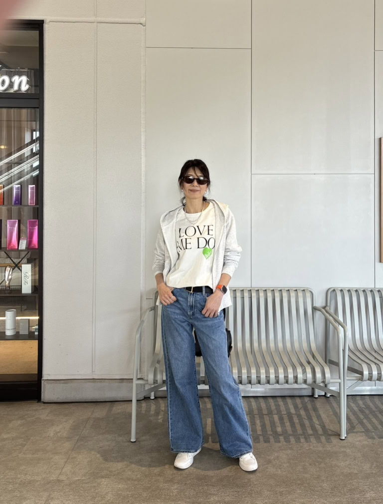 LEVI’S「RIBCAGE WIDE LEG」