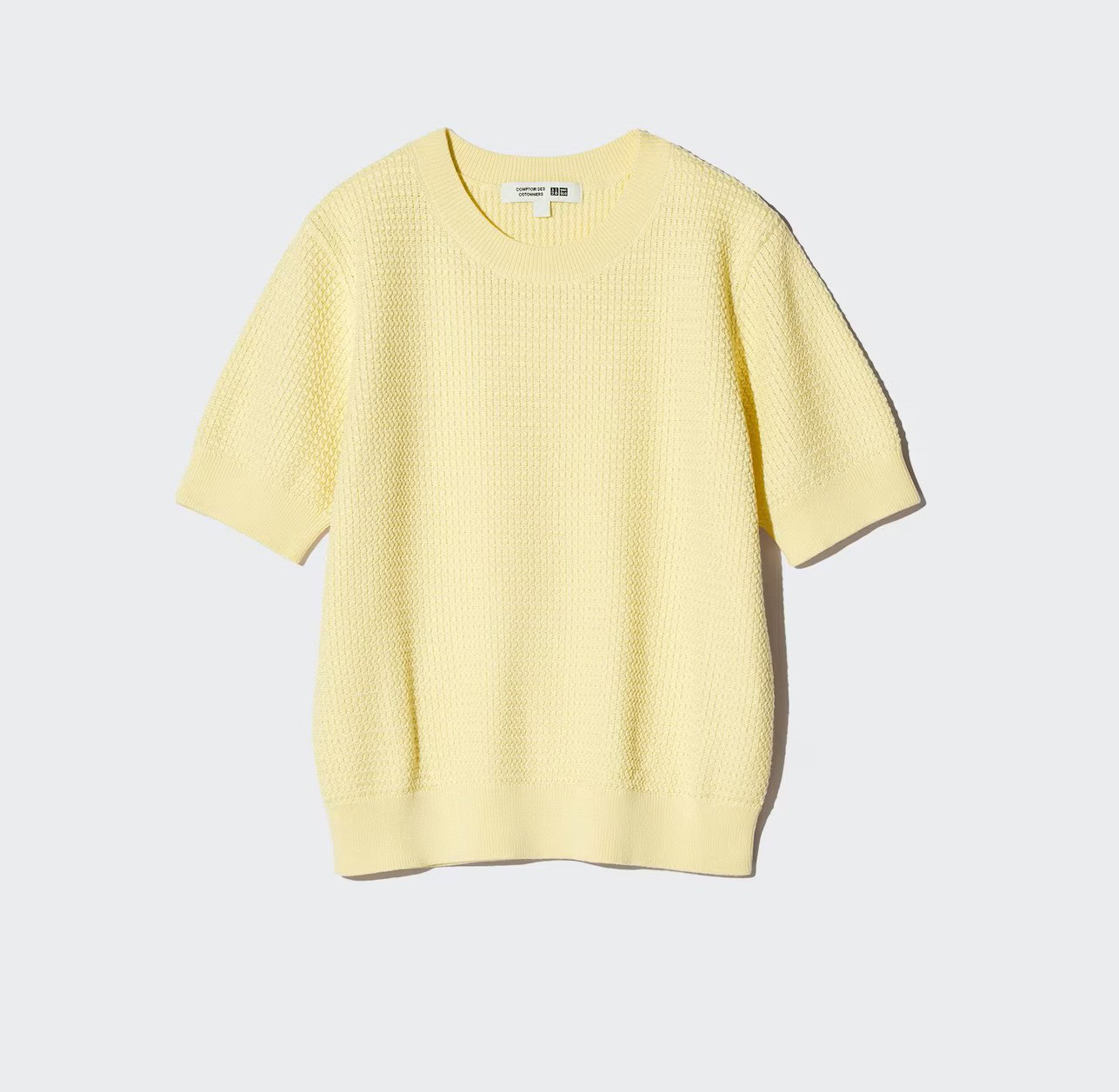 UNIQLO and COMPTOIR DES COTONNIERS コットンクルーネックセーター