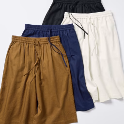 UNIQLO and COMPTOIR DES COTONNIERS リネンブレンドキュロット