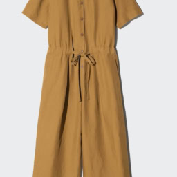 UNIQLO and COMPTOIR DES COTONNIERS リネンブレンドジャンプスーツ