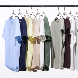 UNIQLO and COMPTOIR DES COTONNIERS リネンクルーネックT