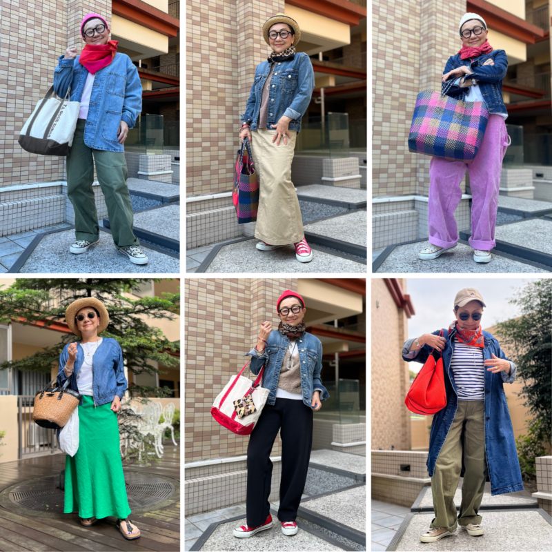 【60代ブログ】春は「デニムジャケット」があれば間違いなし！とことん着倒すデニムジャケットコーデ12選