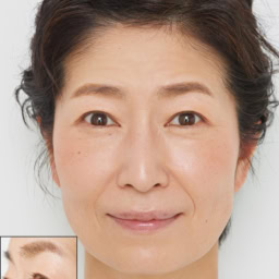 まつげメイクなしのメイク