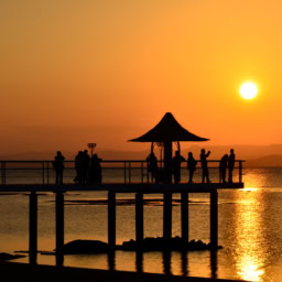 石垣島　フサキビーチリゾート 桟橋　サンセット