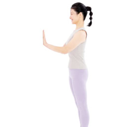 【3】足をもとに戻す