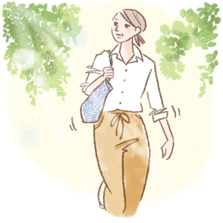 買い物のついでに、少しだけ長く歩いてみる