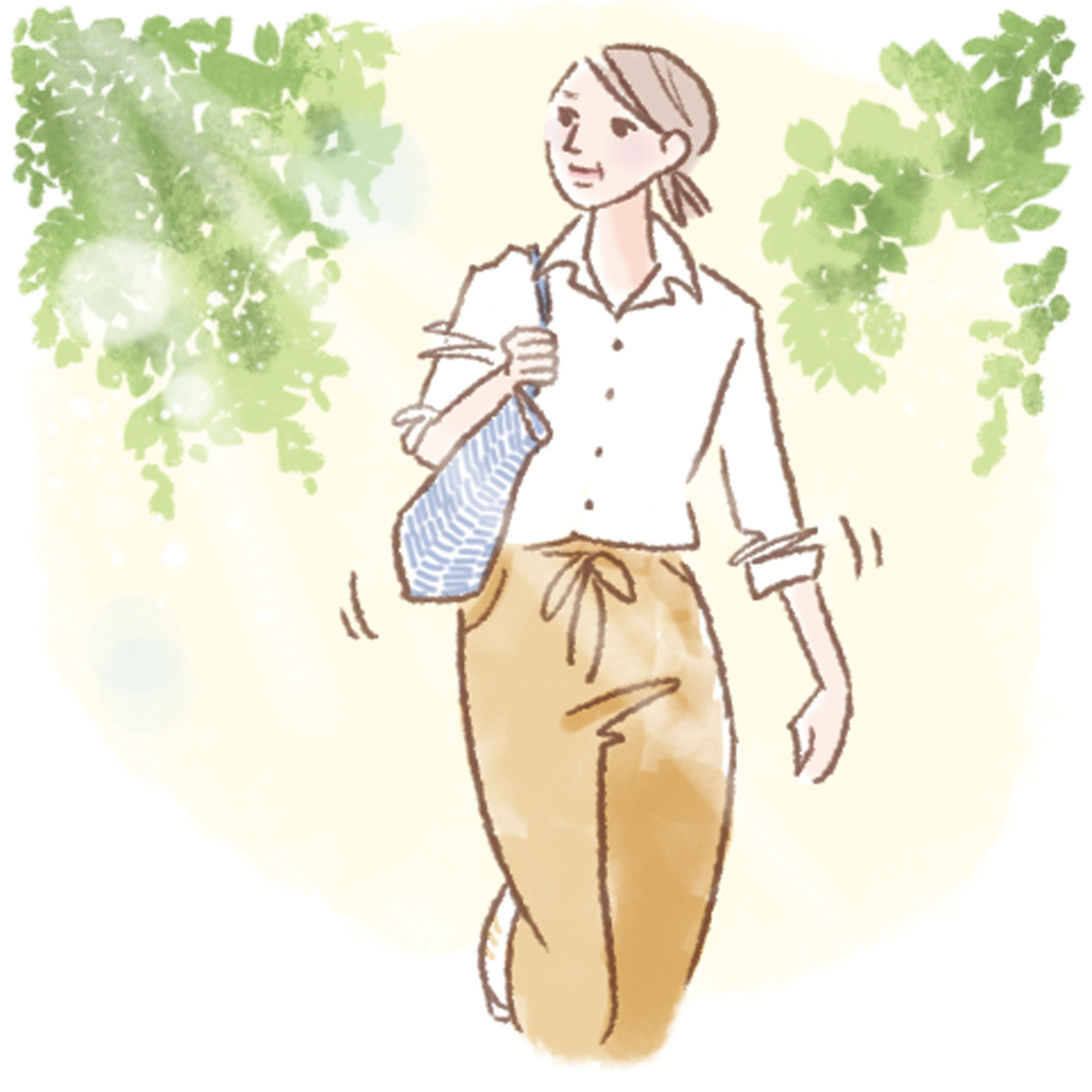 買い物のついでに、少しだけ長く歩いてみる