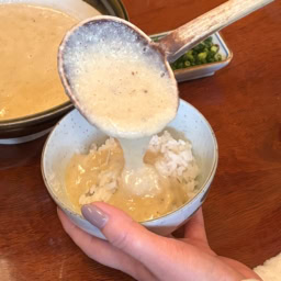 静岡市　一松園　とろろ汁