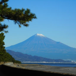 静岡市　世界遺産　三保の松原　富士山