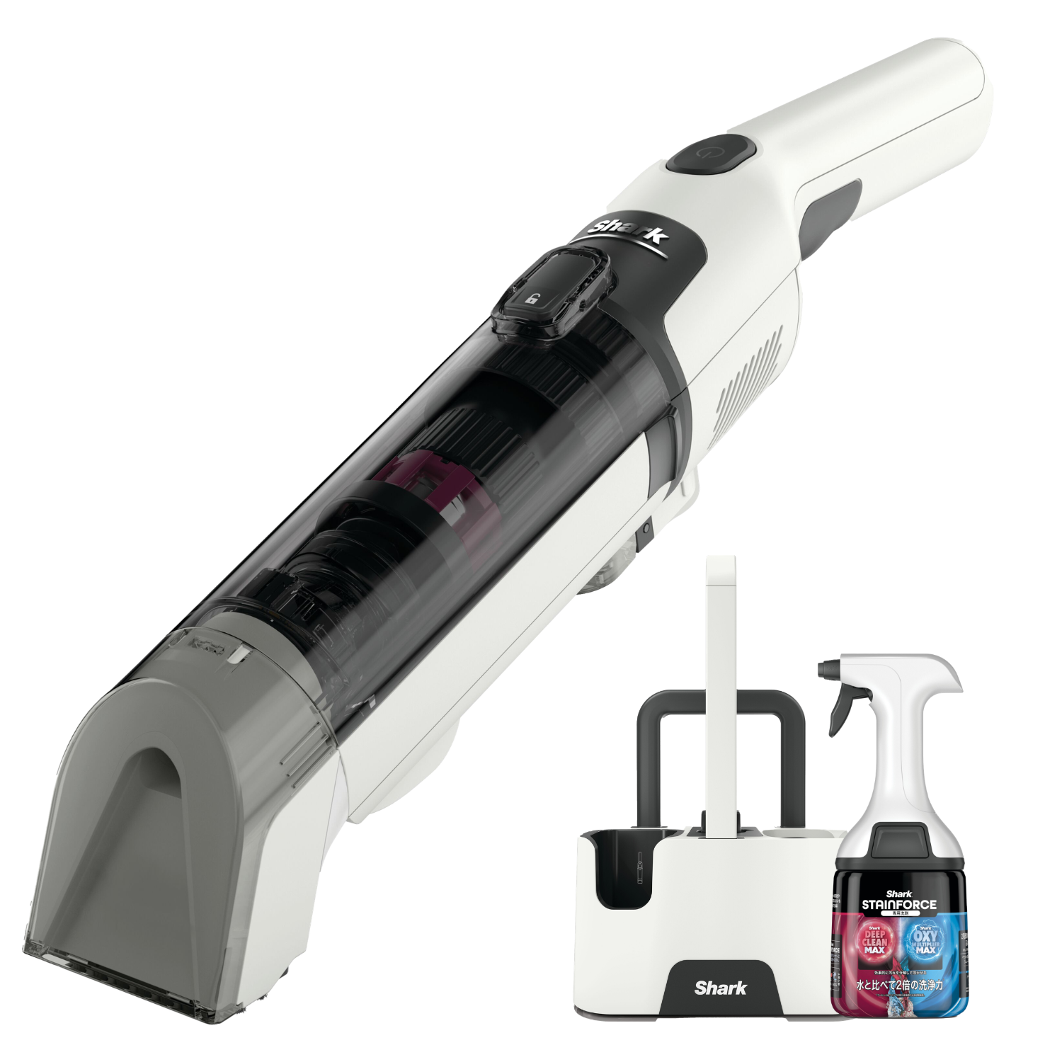 シャーク ステインフォース コードレスシミ取りクリーナー HX100J