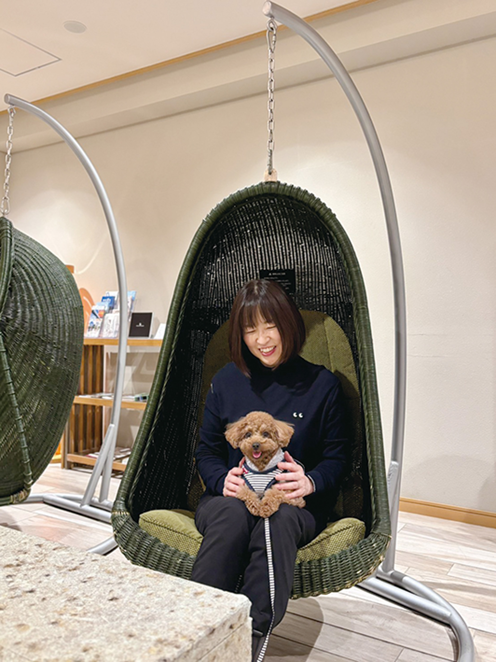 犬も人も楽しめるひととき