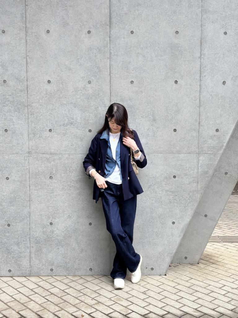 ユニクロ「ワイドストレートジーンズ」