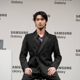 横浜流星さん　ギャラクシー新CM発表会