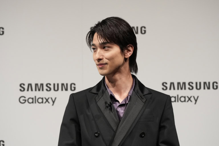 横浜流星さん　ギャラクシー新CM発表会