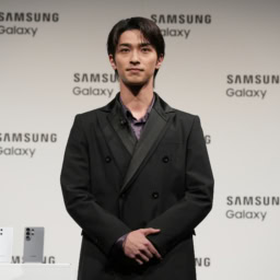 横浜流星さん　ギャラクシー新CM発表会