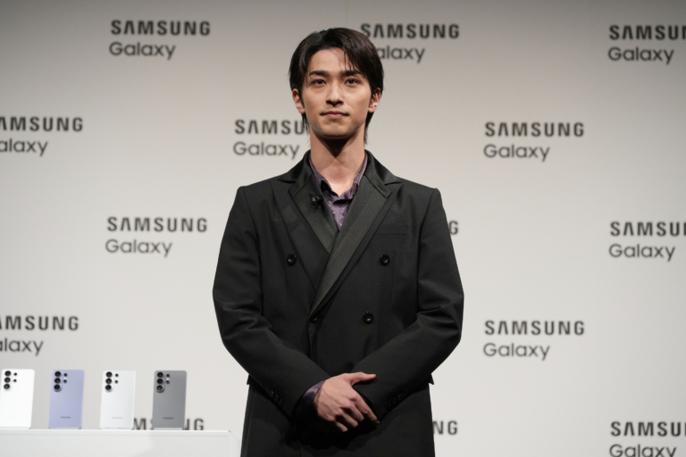 横浜流星さん　ギャラクシー新CM発表会