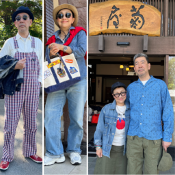 さりげない夫婦リンクコーデが素敵な1泊2日夫婦旅コーデ