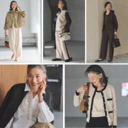 【60代ファッション】春はおしゃれを底上げする「ブーストアイテム」を投入！工夫いらずでおしゃれ度がアップする注目アイテム5選
