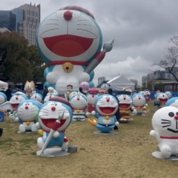 『100％ドラえもん＆フレンズ in 東京』の展示