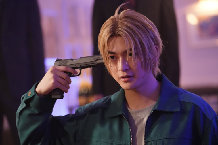 映画『SAKAMOTO DAYS』より朝倉シン（高橋文哉）