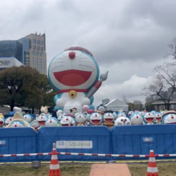 『100％ドラえもん＆フレンズ in 東京』の展示