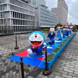 『100％ドラえもん＆フレンズ in 東京』の展示