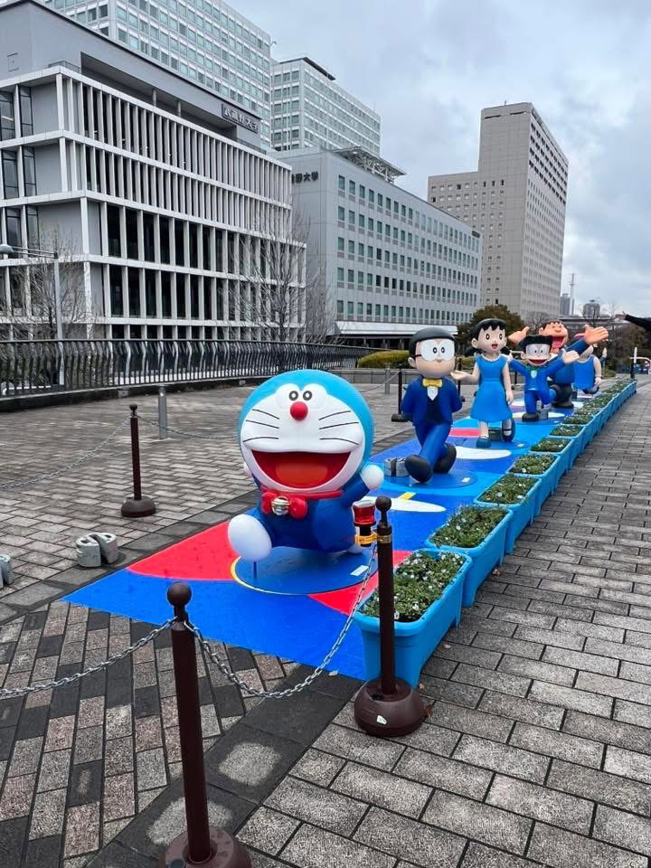『100%ドラえもん&フレンズ in 東京』の展示