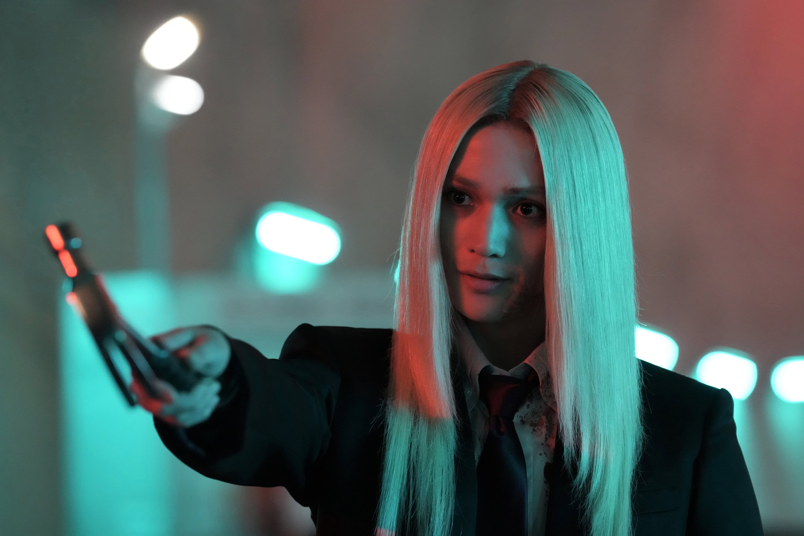 映画『SAKAMOTO DAYS』より神々廻（八木勇征）