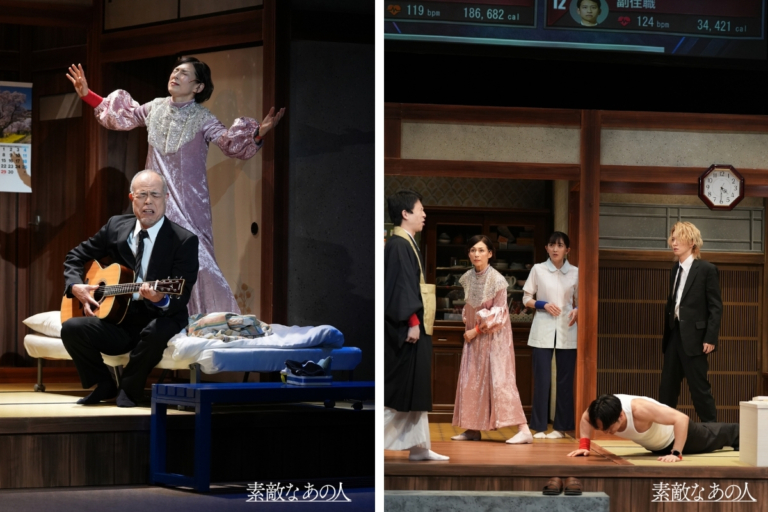 『汗が目に入っただけ』_公開ゲネプロ_カロリー競技でオーバーな演技を繰り広げる俳優陣