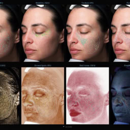 VISIAでシミ予備軍をチェック