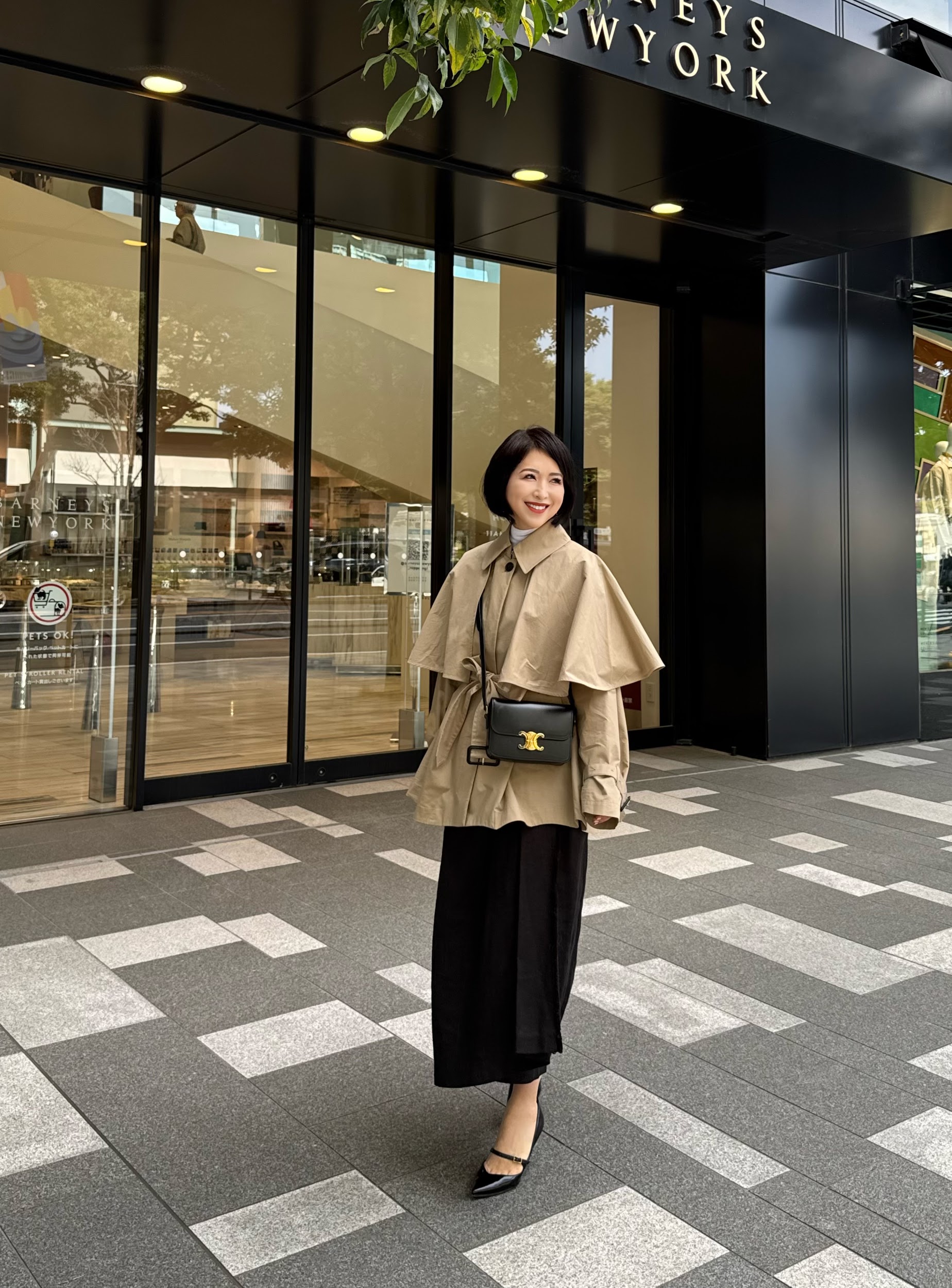 隠れ家レストランにお出かけする成田千恵さん