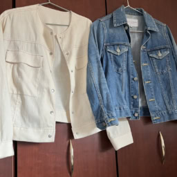 Gジャンと薄手アウター