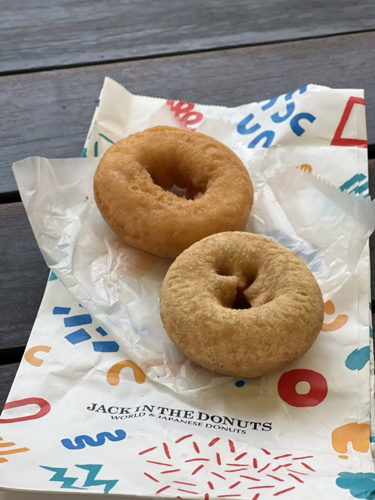 「JACK IN THE DONUTS」のヘルシードーナツ