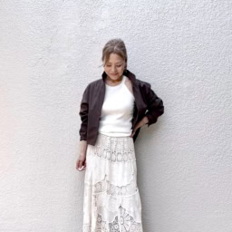 ブルゾンコーデ