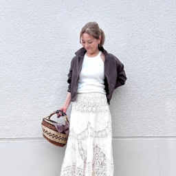 ブルゾンコーデ